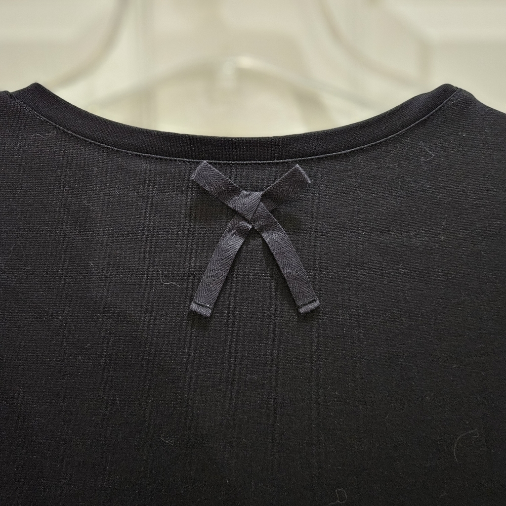 Kate Spade Broom Street Black Cocktail Evening Dress Sz Lg - Picture 4 of 7